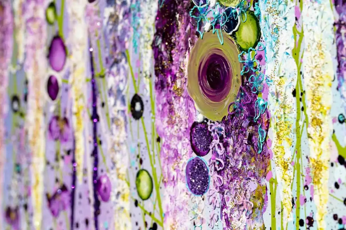 You Make Me Believe Anything - Original - SOLD by artist Leanne Christie - Wyecliffe Galleries