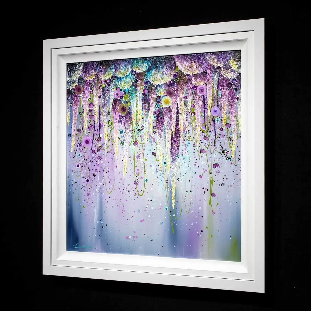 You Make Me Believe Anything - Original - SOLD by artist Leanne Christie - Wyecliffe Galleries