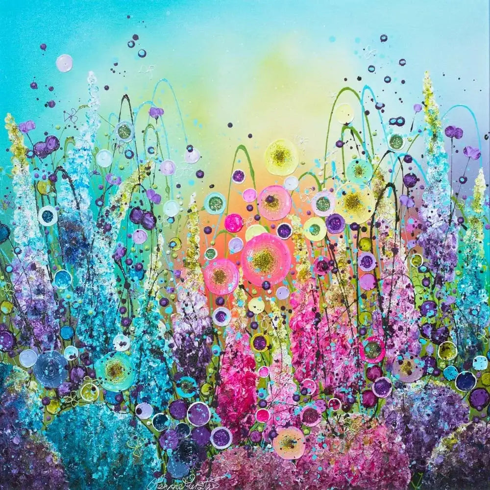 Your Beauty is Sheer Bliss - SOLD by artist Leanne Christie - Wyecliffe Galleries