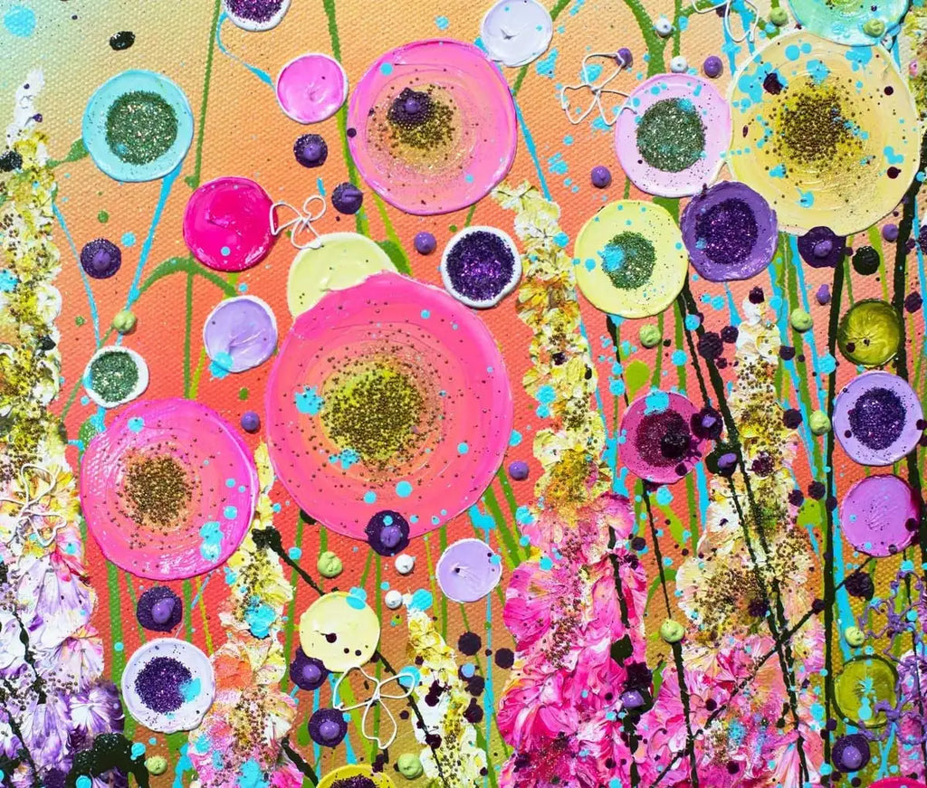 Your Beauty is Sheer Bliss - SOLD by artist Leanne Christie - Wyecliffe Galleries