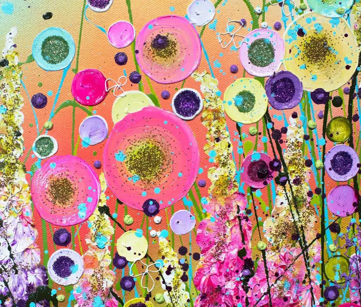 Your Beauty is Sheer Bliss - SOLD by artist Leanne Christie - Wyecliffe Galleries