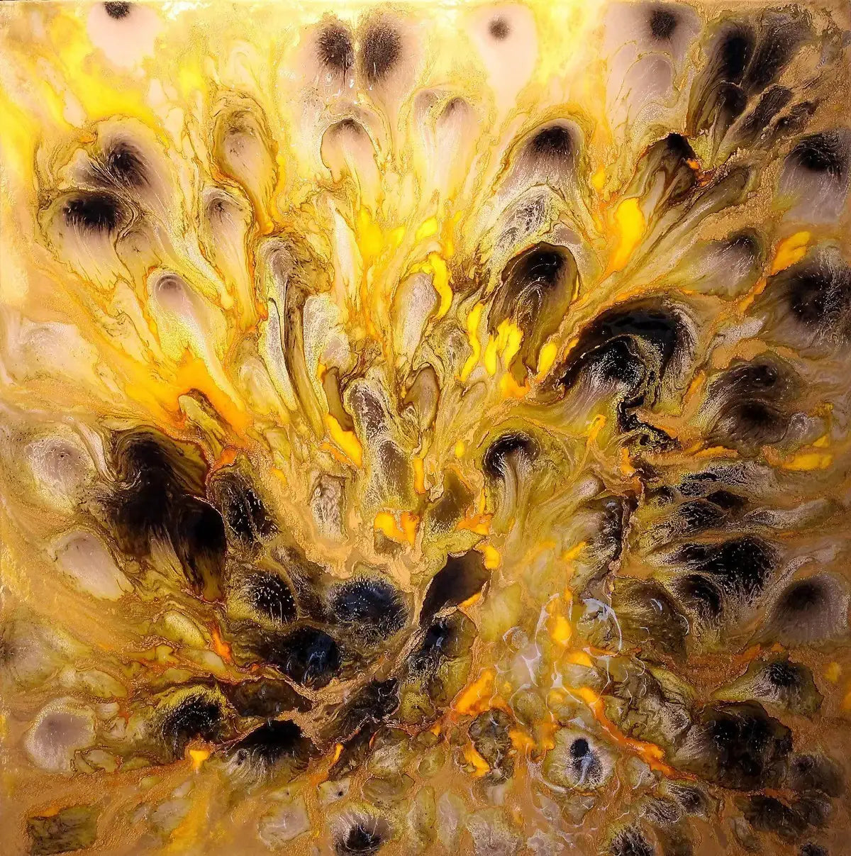 Viral VI - Original by artist Lee Tyler - Wyecliffe Galleries