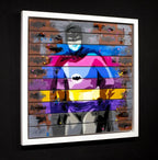 Adam West - Original - SOLD by artist Lhouette - Wyecliffe Galleries