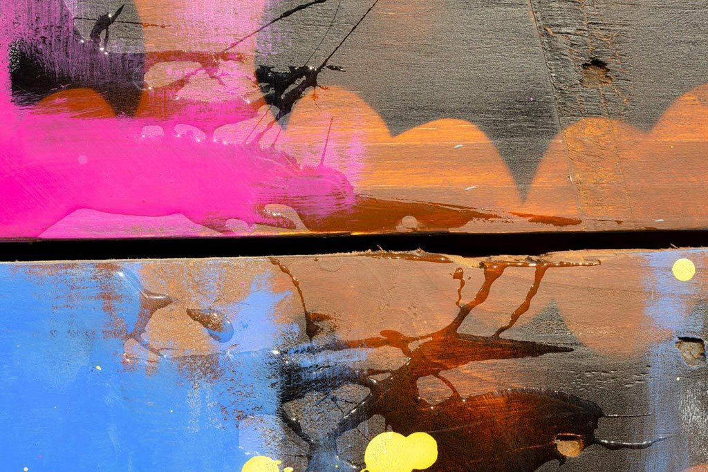 Adam West - Original - SOLD by artist Lhouette - Wyecliffe Galleries