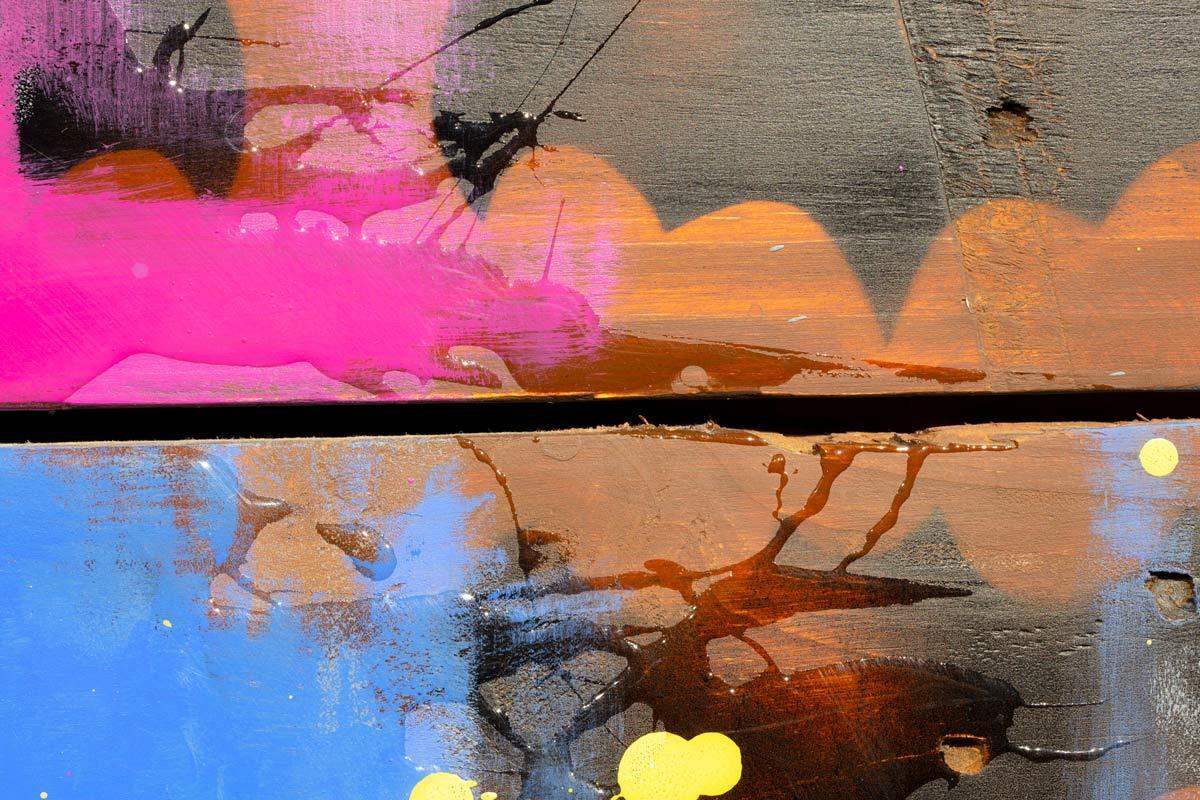 Adam West - Original - SOLD by artist Lhouette - Wyecliffe Galleries