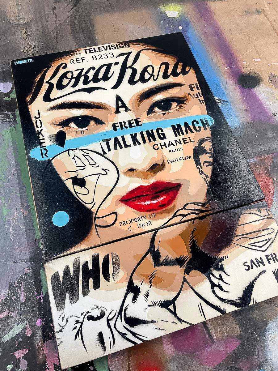 Akira - Koka - Original - SOLD by artist Lhouette - Wyecliffe Galleries