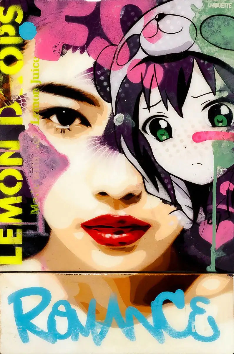Akira - Lemon Drops - Original by artist Lhouette - Wyecliffe Galleries