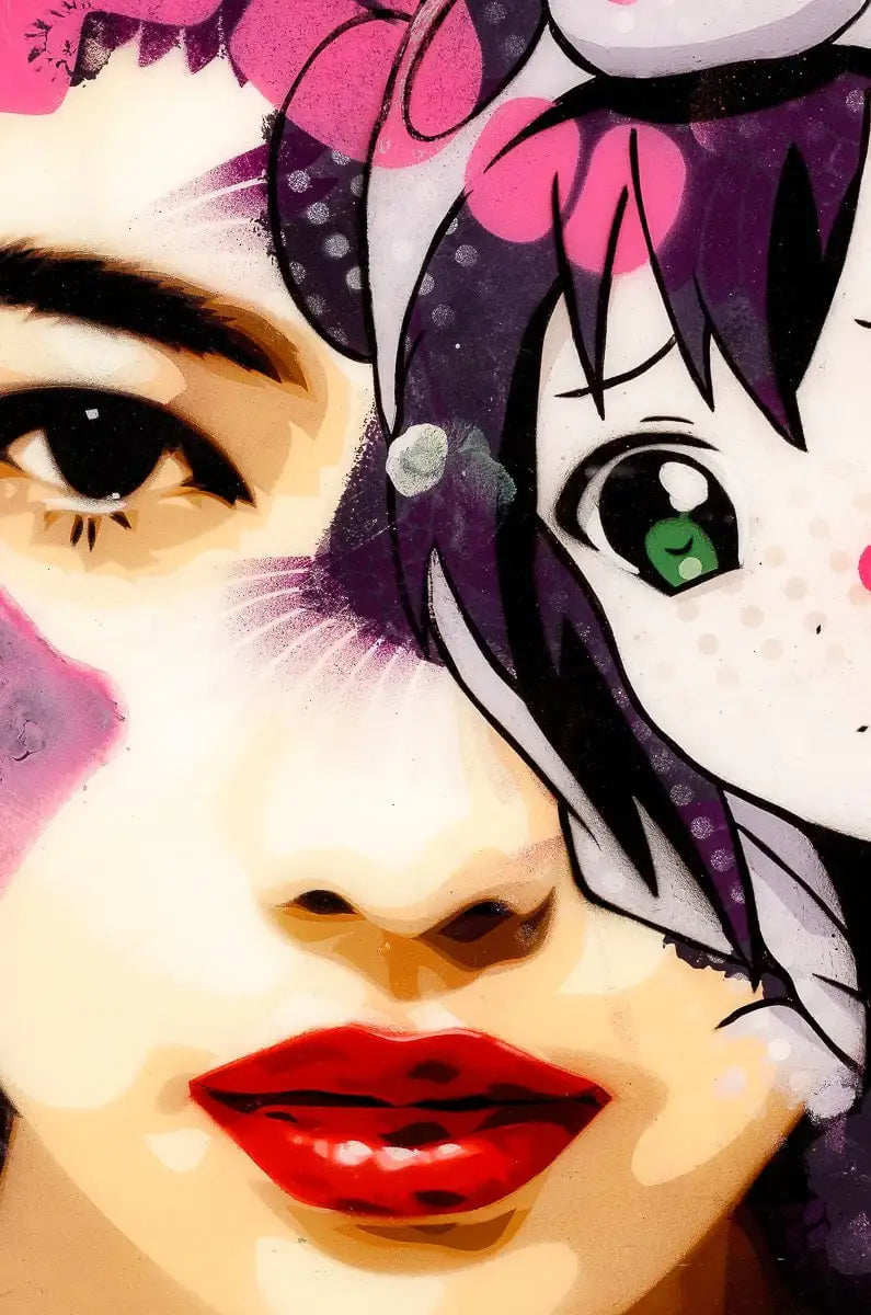 Akira - Lemon Drops - Original by artist Lhouette - Wyecliffe Galleries