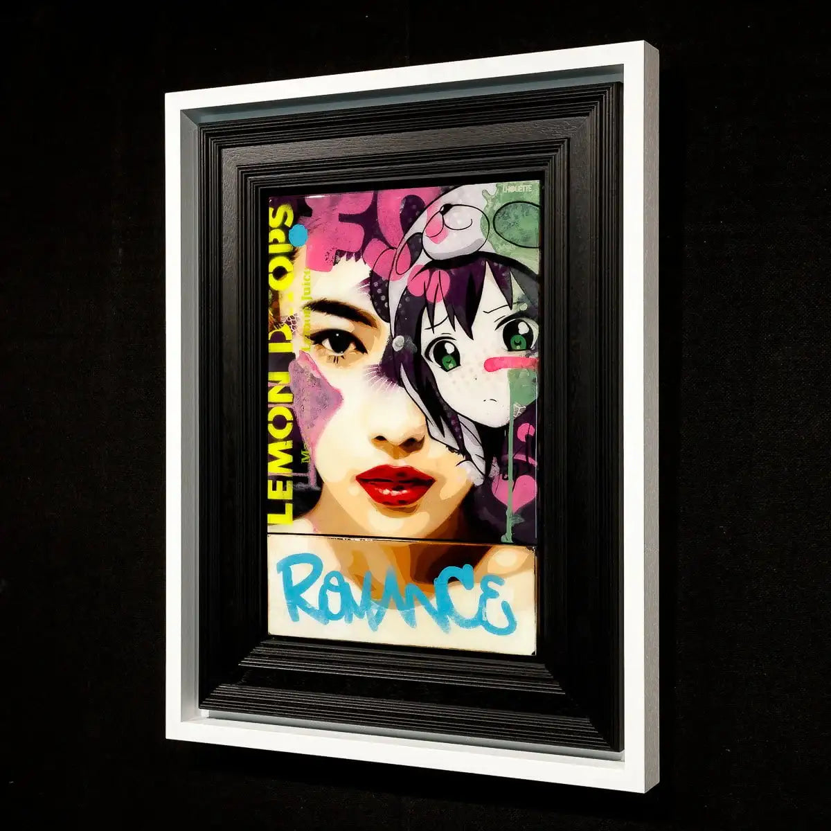 Akira - Lemon Drops - Original by artist Lhouette - Wyecliffe Galleries