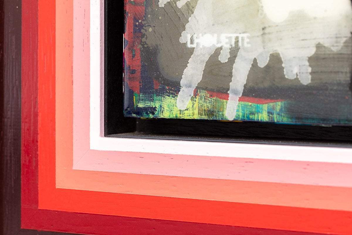 Angel Cake (Asphalt Grey) - Original - SOLD by artist Lhouette - Wyecliffe Galleries