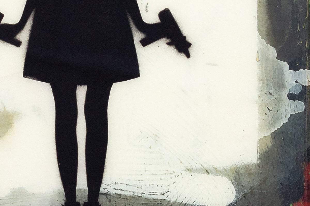 Angel Cake (Asphalt Grey) - Original - SOLD by artist Lhouette - Wyecliffe Galleries