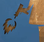 Angel Cake Bronze and Blue - SOLD by artist Lhouette - Wyecliffe Galleries