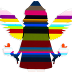 Angel Cake Dark Floral - Original Wall Sculpture - SOLD by artist Lhouette - Wyecliffe Galleries