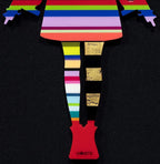 Angel Cake - Diamond Dust Wings II - Original Wall Sculpture - SOLD by artist Lhouette - Wyecliffe Galleries