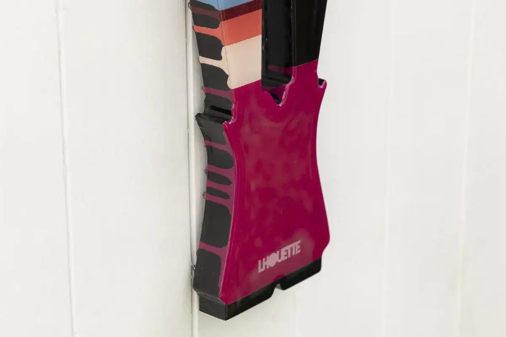 Angel Cake Medium Collage ( Gloss Resin ) - Original Wall Sculpture - SOLD by artist Lhouette - Wyecliffe Galleries