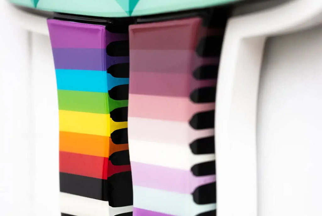 Angel Cake Medium - Framed Geometric - Original - SOLD by artist Lhouette - Wyecliffe Galleries