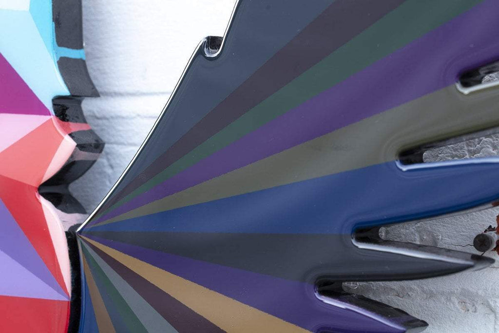 Angel Cake - Medium Geometric - Original - SOLD by artist Lhouette - Wyecliffe Galleries