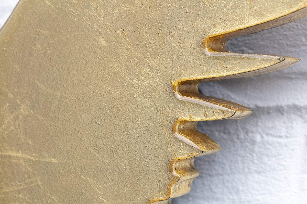 Angel Cake Miniature - Chrome Wings - Original - SOLD by artist Lhouette - Wyecliffe Galleries