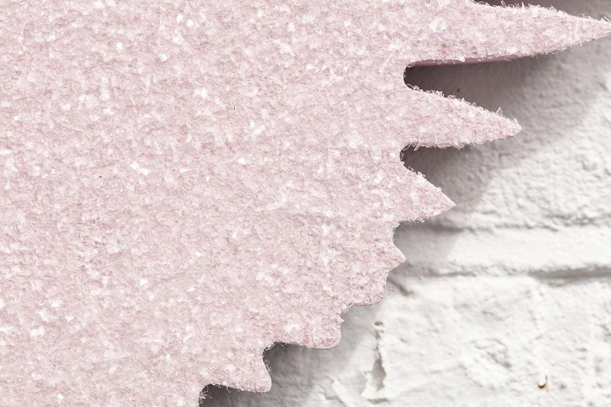 Angel Cake Miniature - Floral Striped - Original - SOLD by artist Lhouette - Wyecliffe Galleries