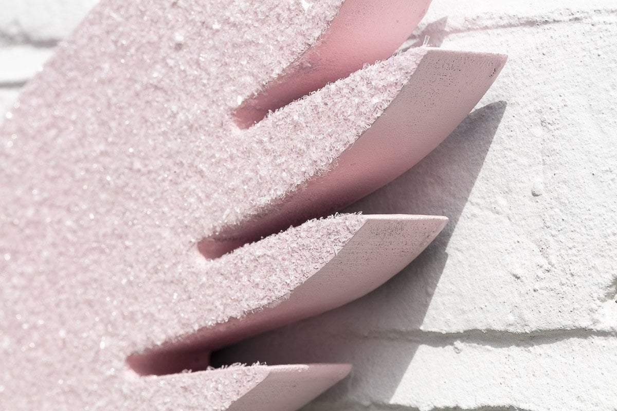 Angel Cake Miniature - Floral Striped - Original - SOLD by artist Lhouette - Wyecliffe Galleries