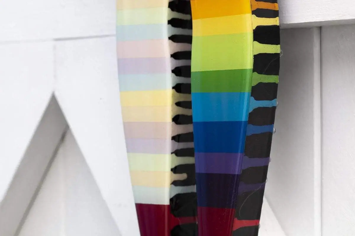 Angel Cake Miniature Gold - Original Wall Sculpture - SOLD by artist Lhouette - Wyecliffe Galleries