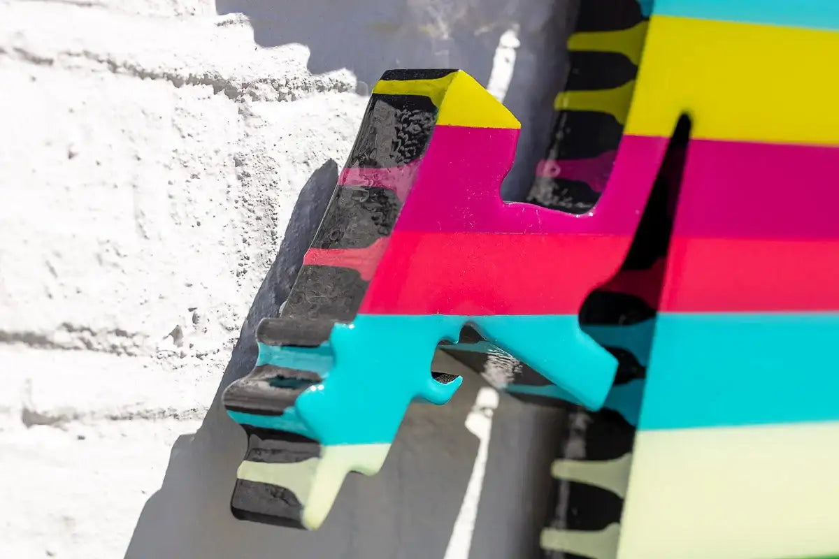 Angel Cake Miniature - Rose Wings Striped - SOLD by artist Lhouette - Wyecliffe Galleries