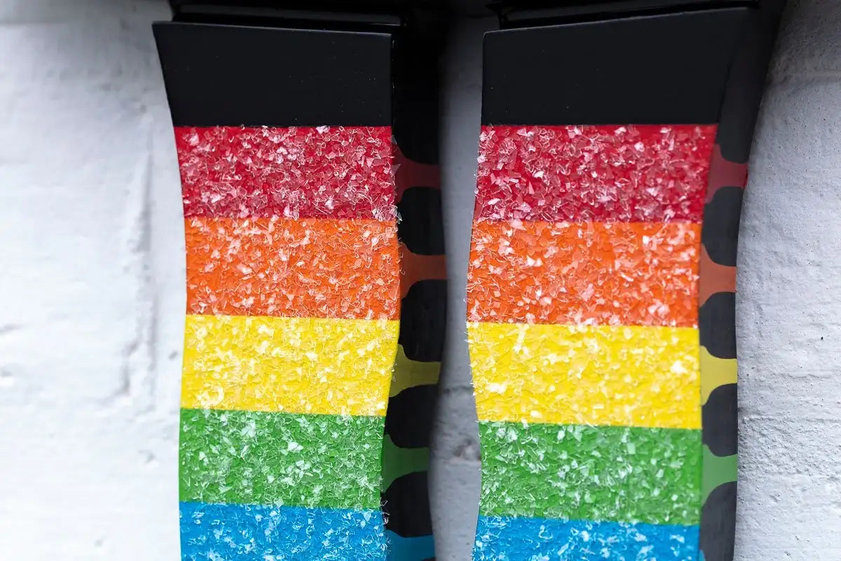 Angel Cake Miniature Wall Sculpture - Geometric Confetti - SOLD by artist Lhouette - Wyecliffe Galleries