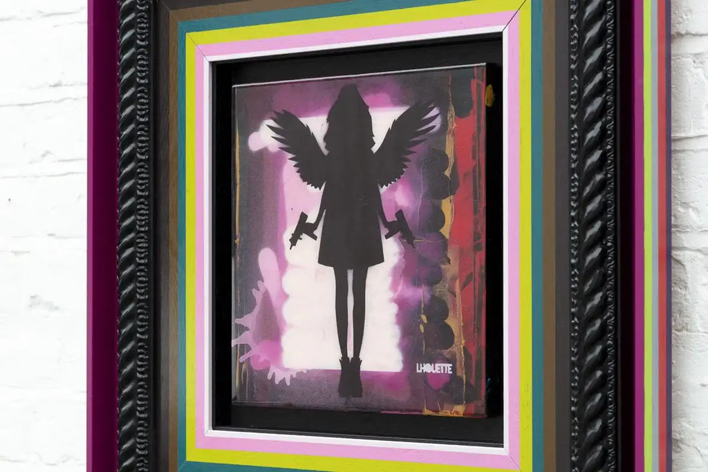 Angel Cake Mixer - Cherry Blossom - SOLD by artist Lhouette - Wyecliffe Galleries