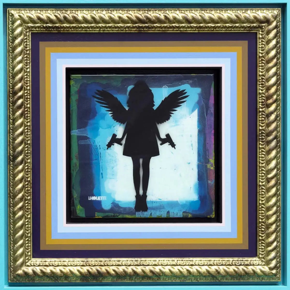 Angel Cake Mixer - Himalaya - Original - SOLD by artist Lhouette - Wyecliffe Galleries