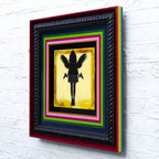 Angel Cake Mixer - Yellow - SOLD by artist Lhouette - Wyecliffe Galleries