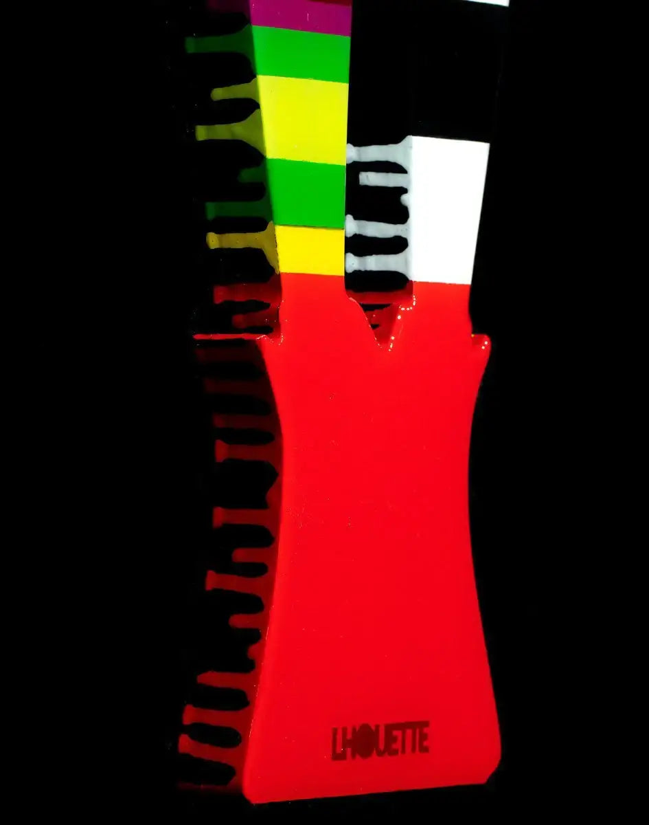 Angel Cake with Guns (Gloss Resin) - Original Wall Sculpture - SOLD by artist Lhouette - Wyecliffe Galleries