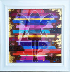 Angel Cake - Original - SOLD by artist Lhouette - Wyecliffe Galleries