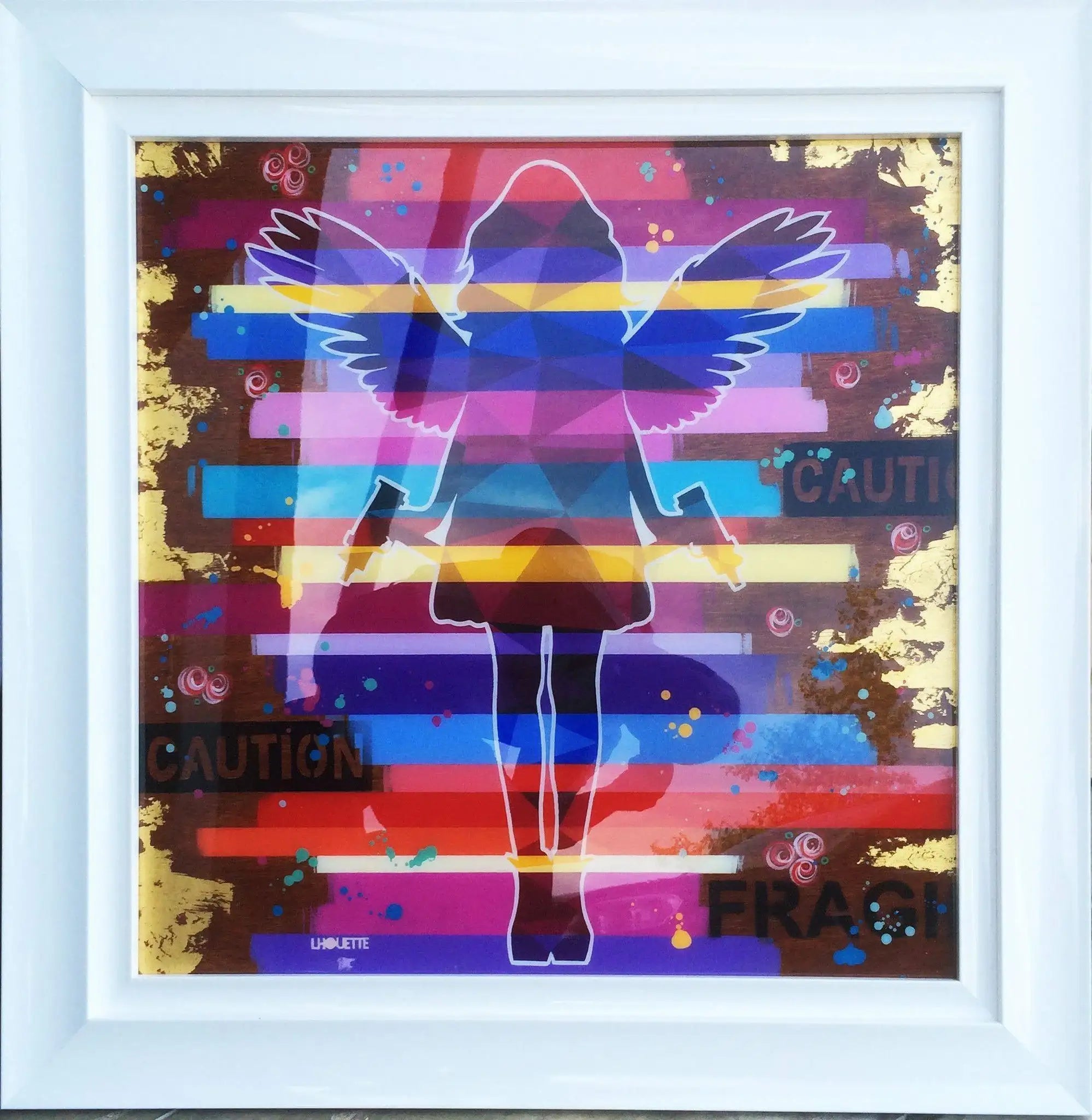 Angel Cake - Original - SOLD by artist Lhouette - Wyecliffe Galleries