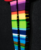 Angel Cake Sculpture - Striped Mini II - Original - SOLD by artist Lhouette - Wyecliffe Galleries