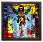 Angel Cake - SkeLhouette - Distressed Rainbow - SOLD by artist Lhouette - Wyecliffe Galleries