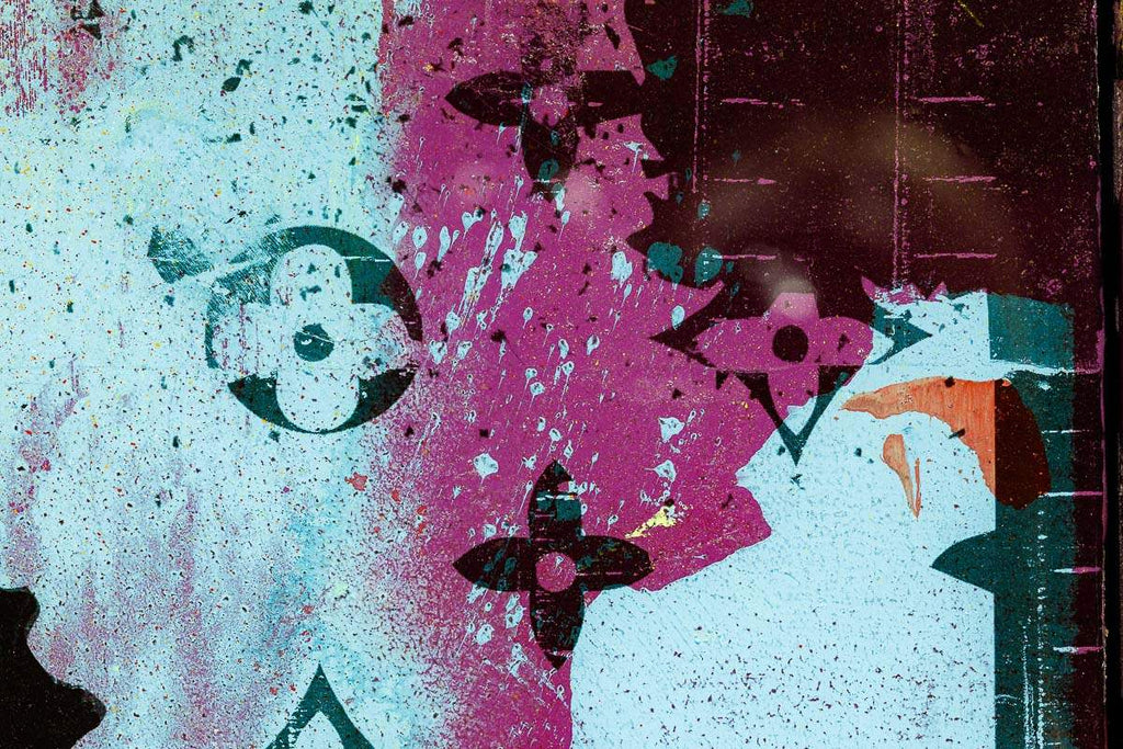 Angel Cake - SkeLhouette - Distressed Rainbow - SOLD by artist Lhouette - Wyecliffe Galleries