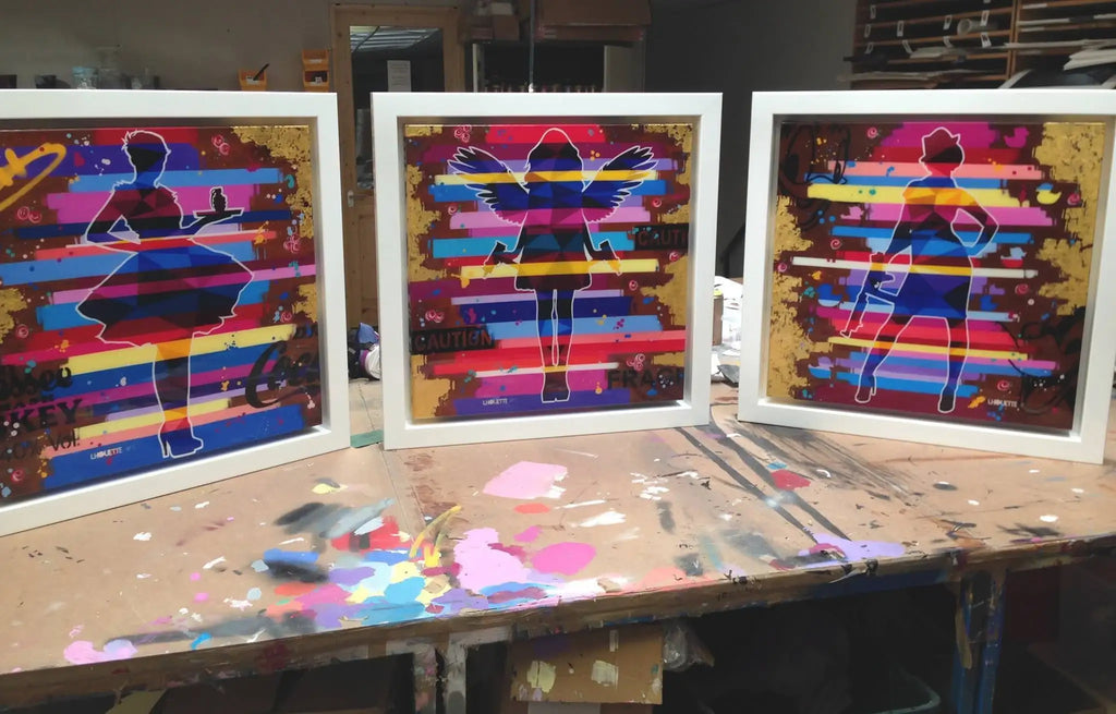 Angel Cake - Edition - SOLD by artist Lhouette - Wyecliffe Galleries