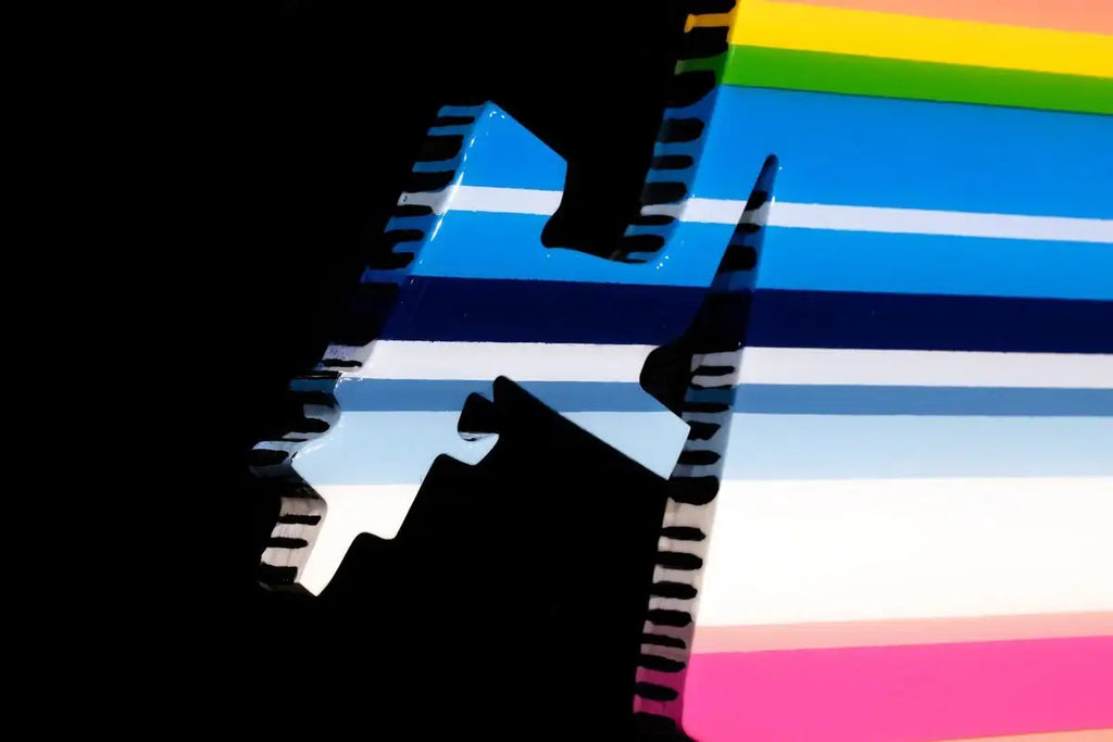 Angel Cake with Guns (Gloss Resin) - Original Wall Sculpture - SOLD by artist Lhouette - Wyecliffe Galleries