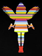 Angel Cake with Guns (Matte Resin) - Original Wall Sculpture - SOLD by artist Lhouette - Wyecliffe Galleries