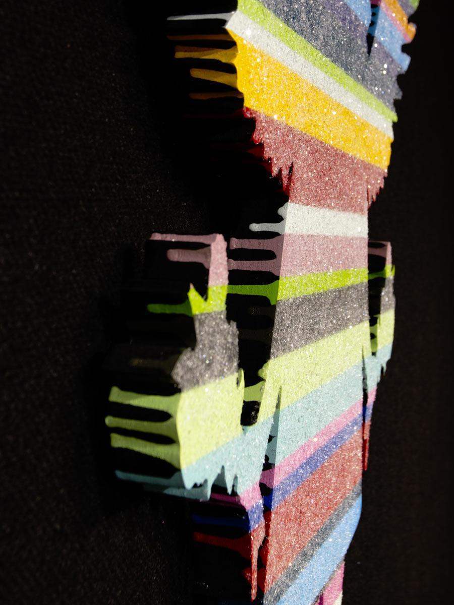 Angel Cake with Flowers - Original - SOLD by artist Lhouette - Wyecliffe Galleries