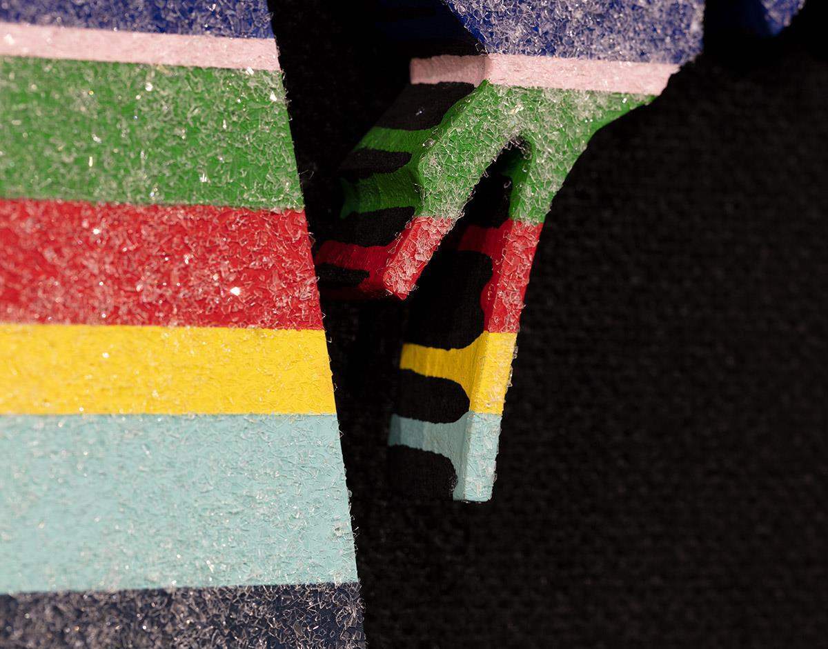 Angel with Flowers - Original - SOLD by artist Lhouette - Wyecliffe Galleries