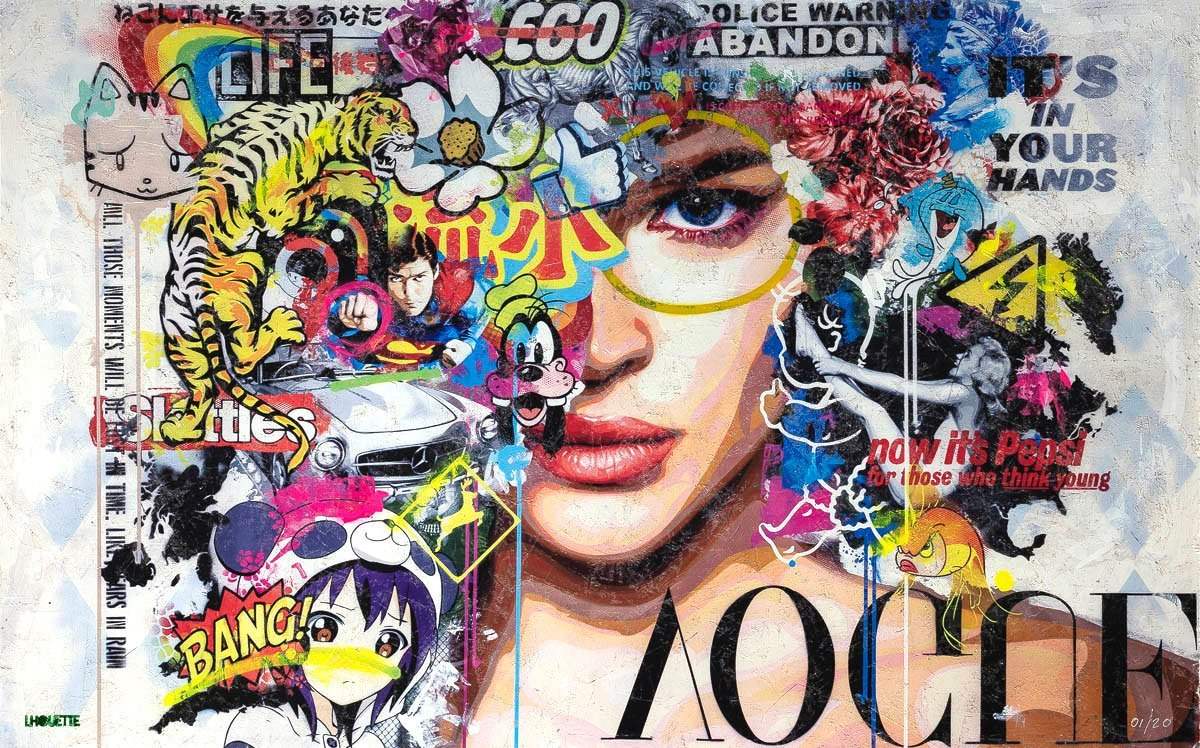 Attachment Issues - Boutique Edition - SOLD by artist Lhouette - Wyecliffe Galleries