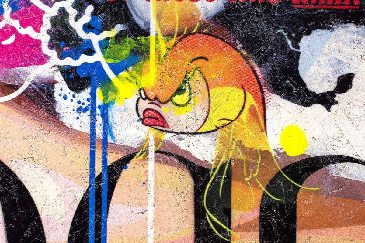 Attachment Issues - Boutique Edition - SOLD by artist Lhouette - Wyecliffe Galleries