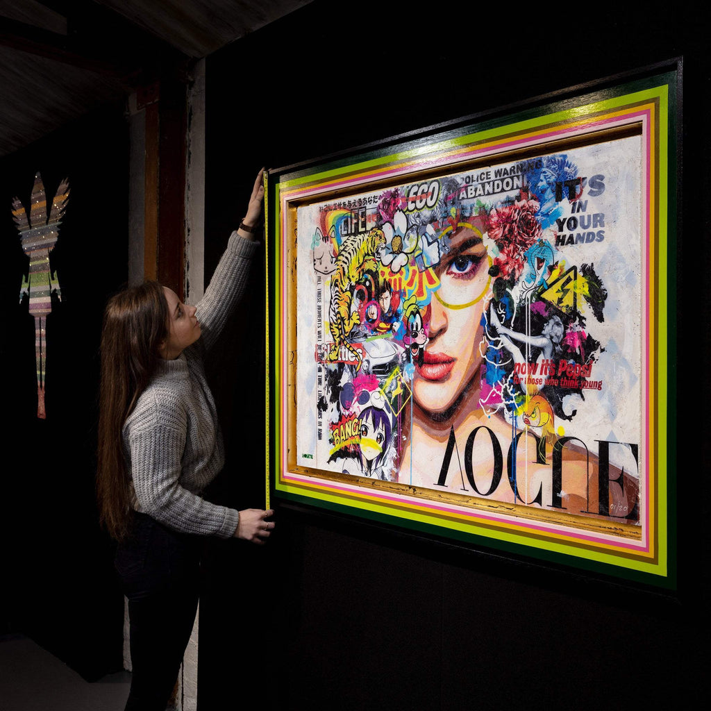 Attachment Issues - Boutique Edition - SOLD by artist Lhouette - Wyecliffe Galleries