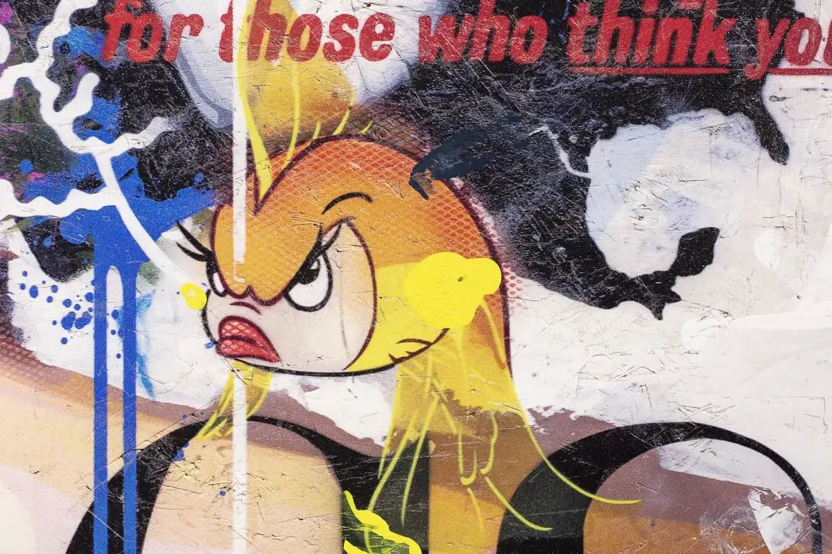 Attachment Issues - Deluxe Boutique Edition - SOLD by artist Lhouette - Wyecliffe Galleries