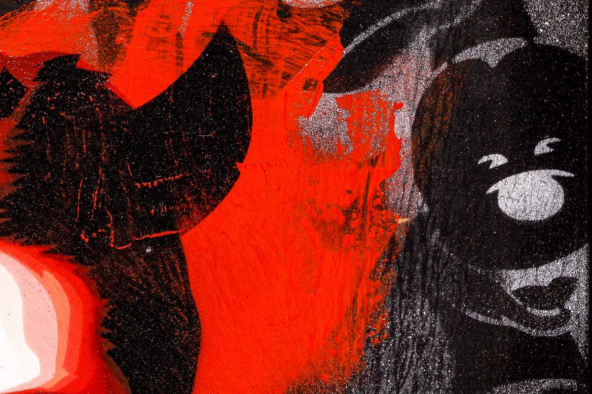 Audrey Showdown - Original - SOLD by artist Lhouette - Wyecliffe Galleries