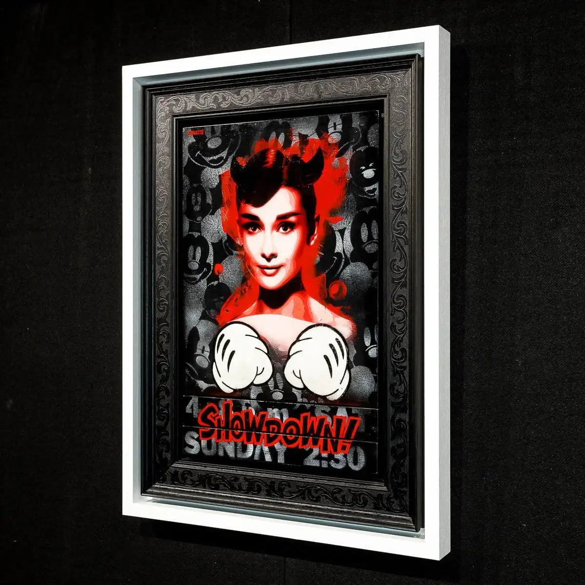 Audrey Showdown - Original - SOLD by artist Lhouette - Wyecliffe Galleries