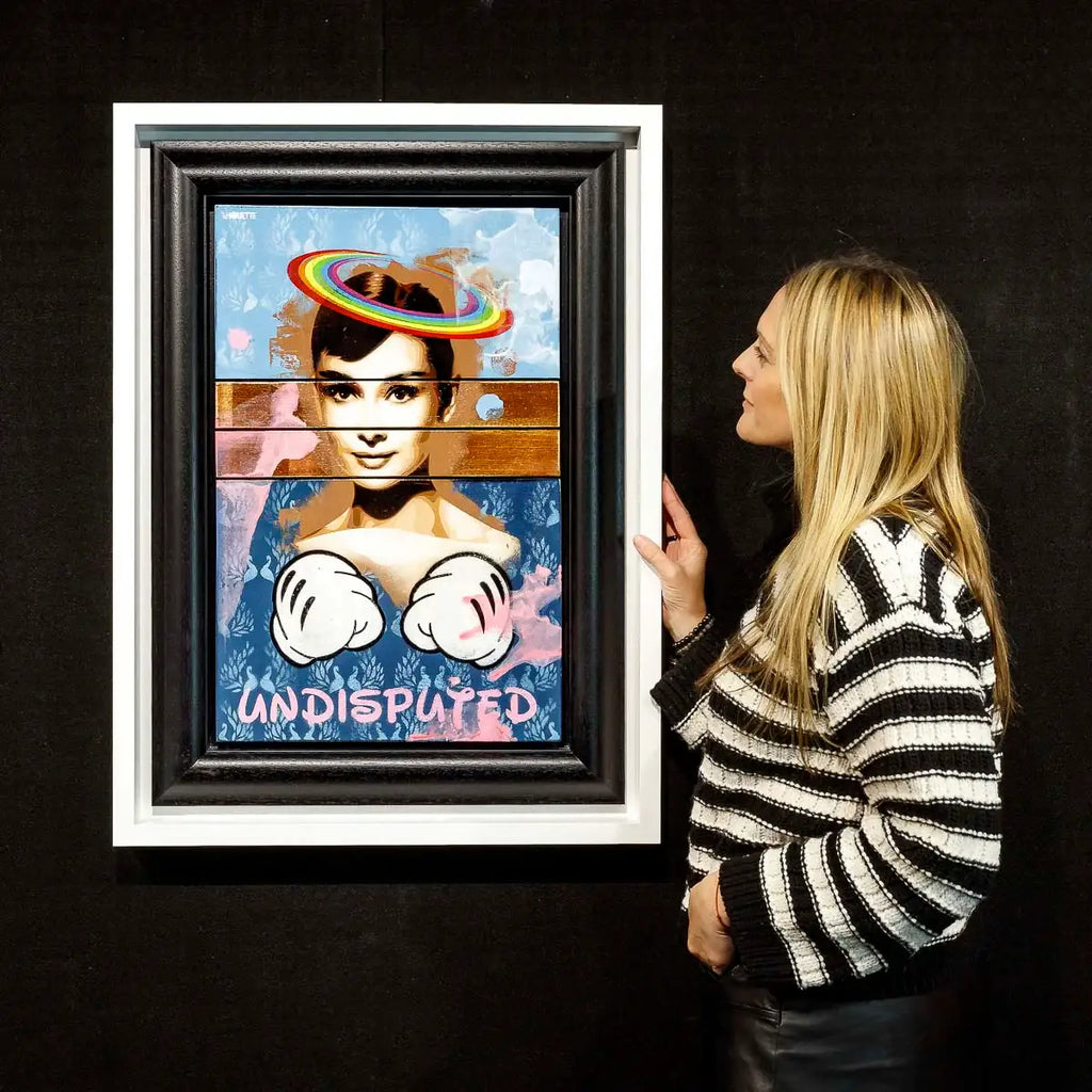 Audrey Undisputed - Original - SOLD by artist Lhouette - Wyecliffe Galleries