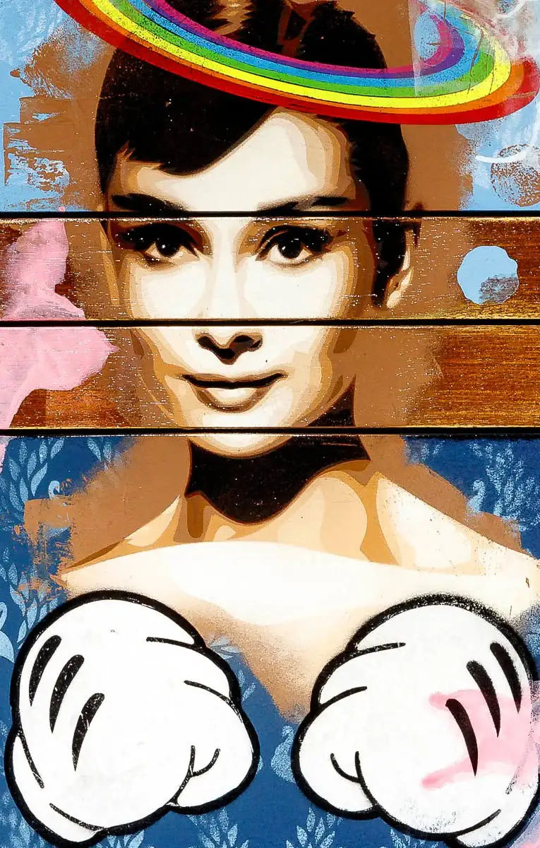 Audrey Undisputed - Original - SOLD by artist Lhouette - Wyecliffe Galleries