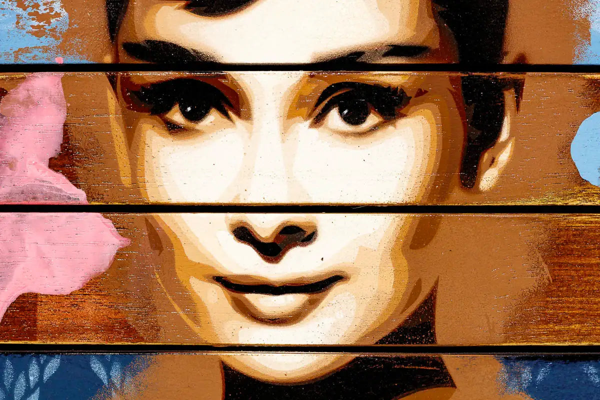 Audrey Undisputed - Original - SOLD by artist Lhouette - Wyecliffe Galleries